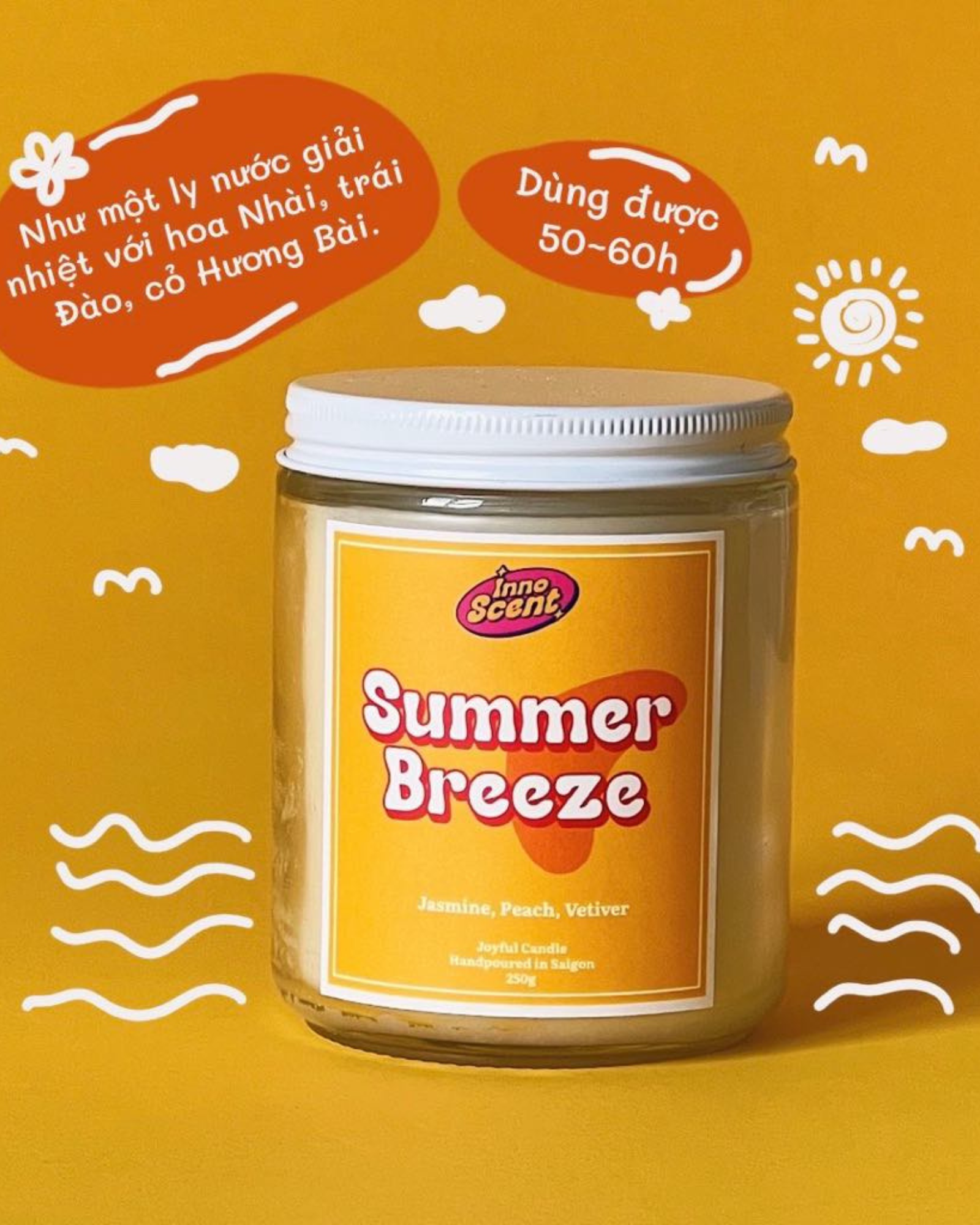 Summer Breeze Scented Candle