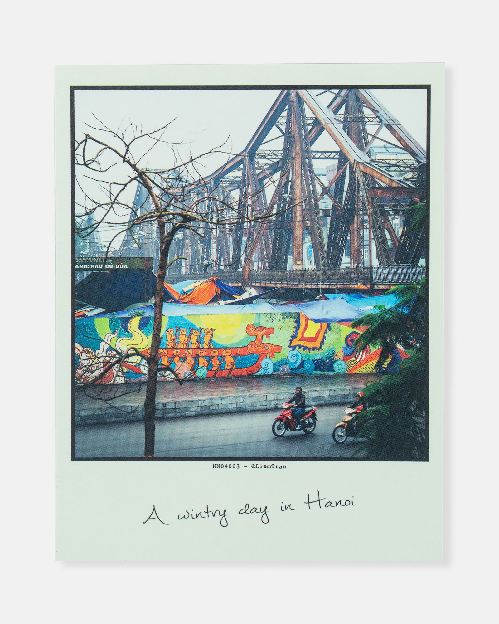 A Wintry Day In Hanoi Postcard