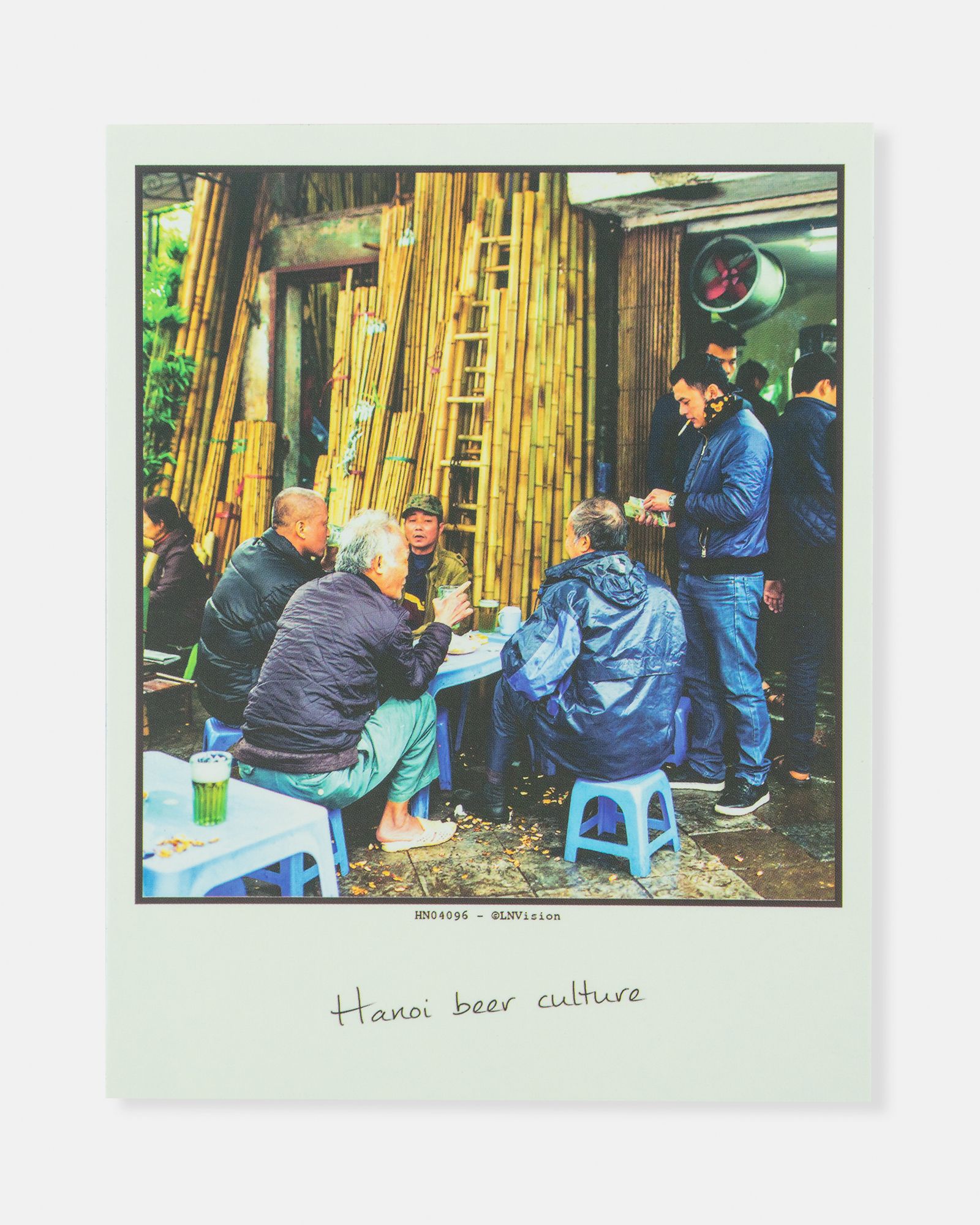 Hanoi Beer Culture Postcard