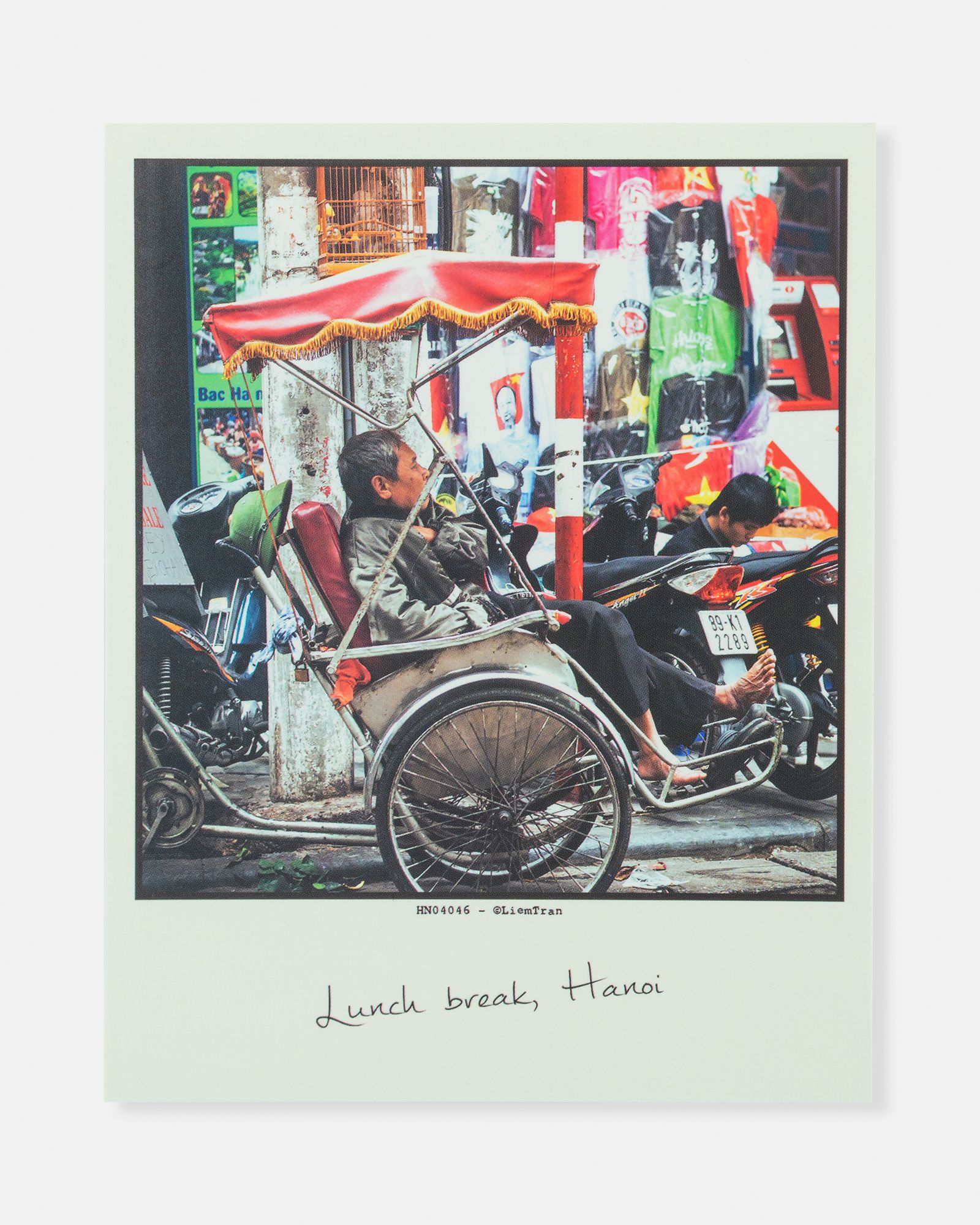 Lunch Break Hanoi Postcard