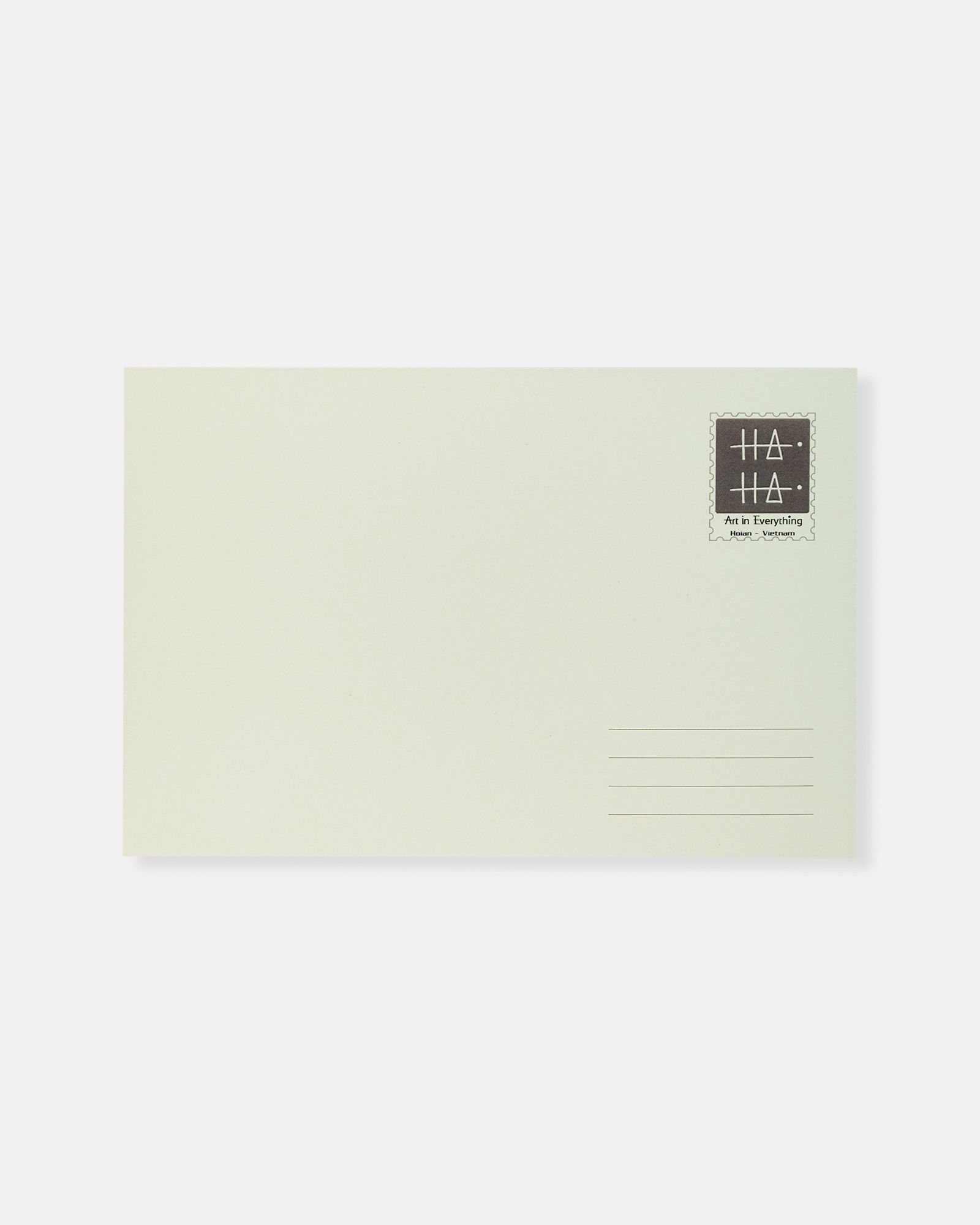 Yellow Lantern Postcard