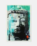  Green Buddha Postcard 