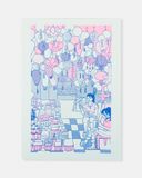  Lantern Shop Risograph Poster 