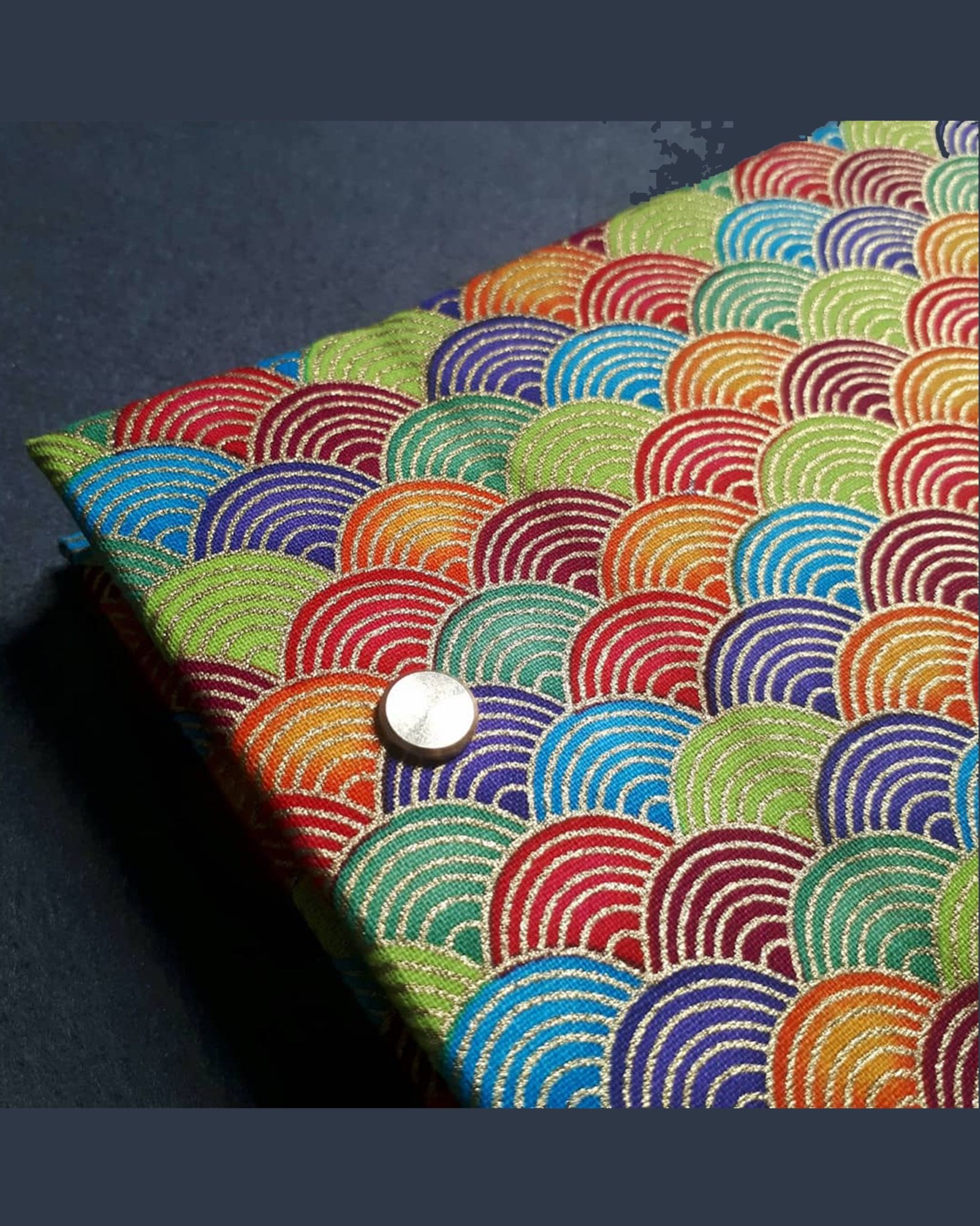 Rainbow Fabric Photo Album