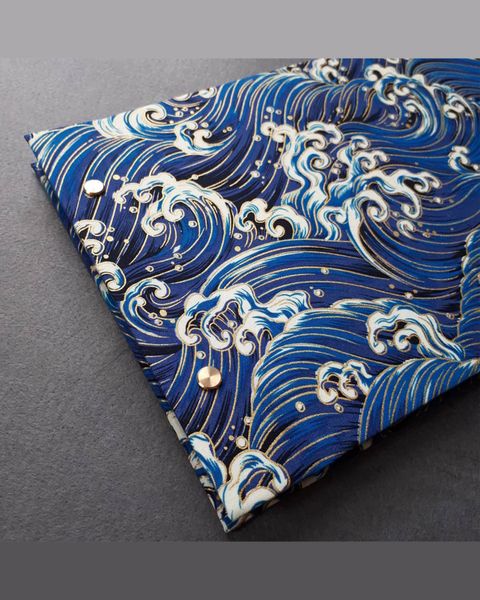  Waves Fabric Photo Album 