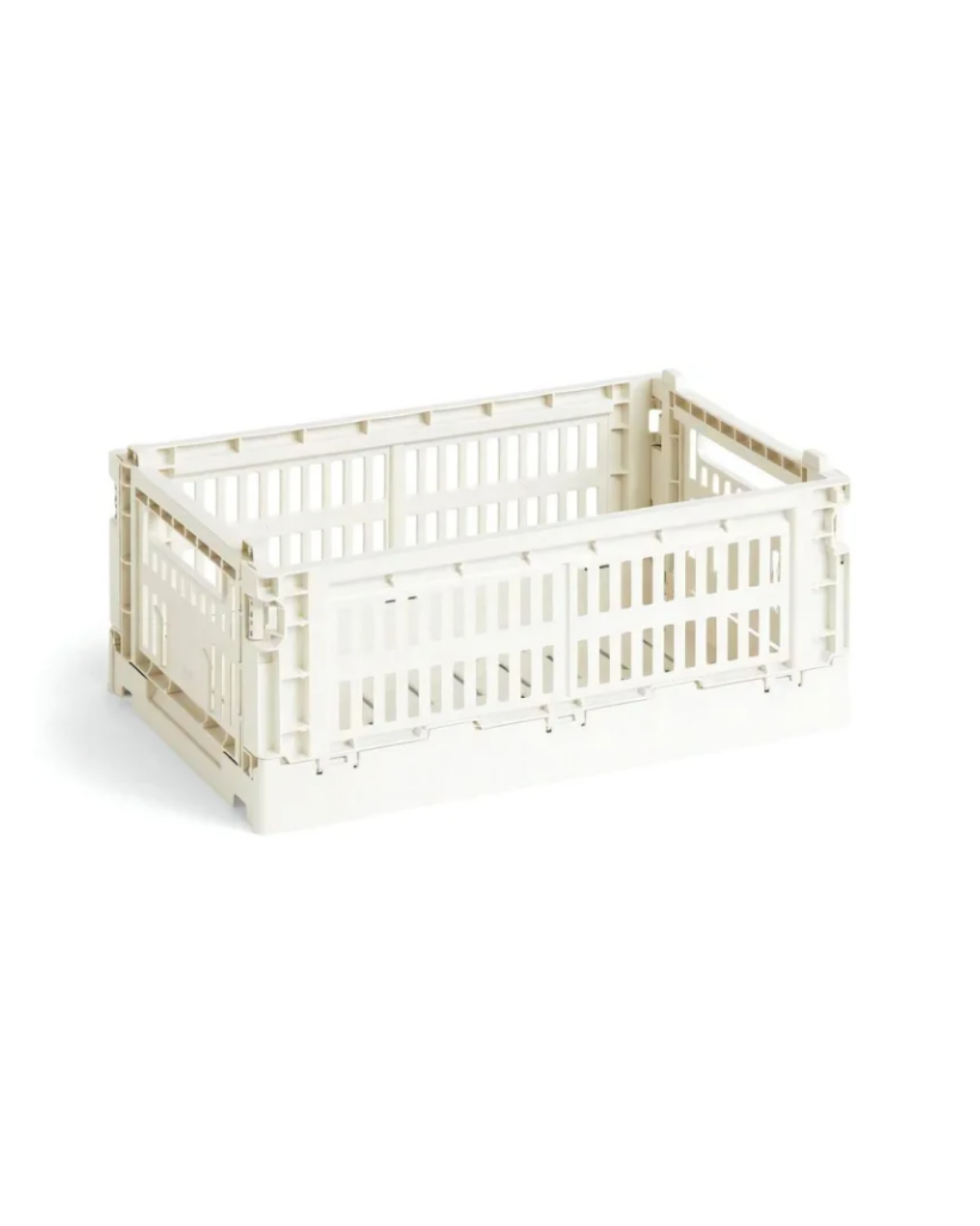 COLOUR CRATE BASKET, SIZE S - OFF-WHITE