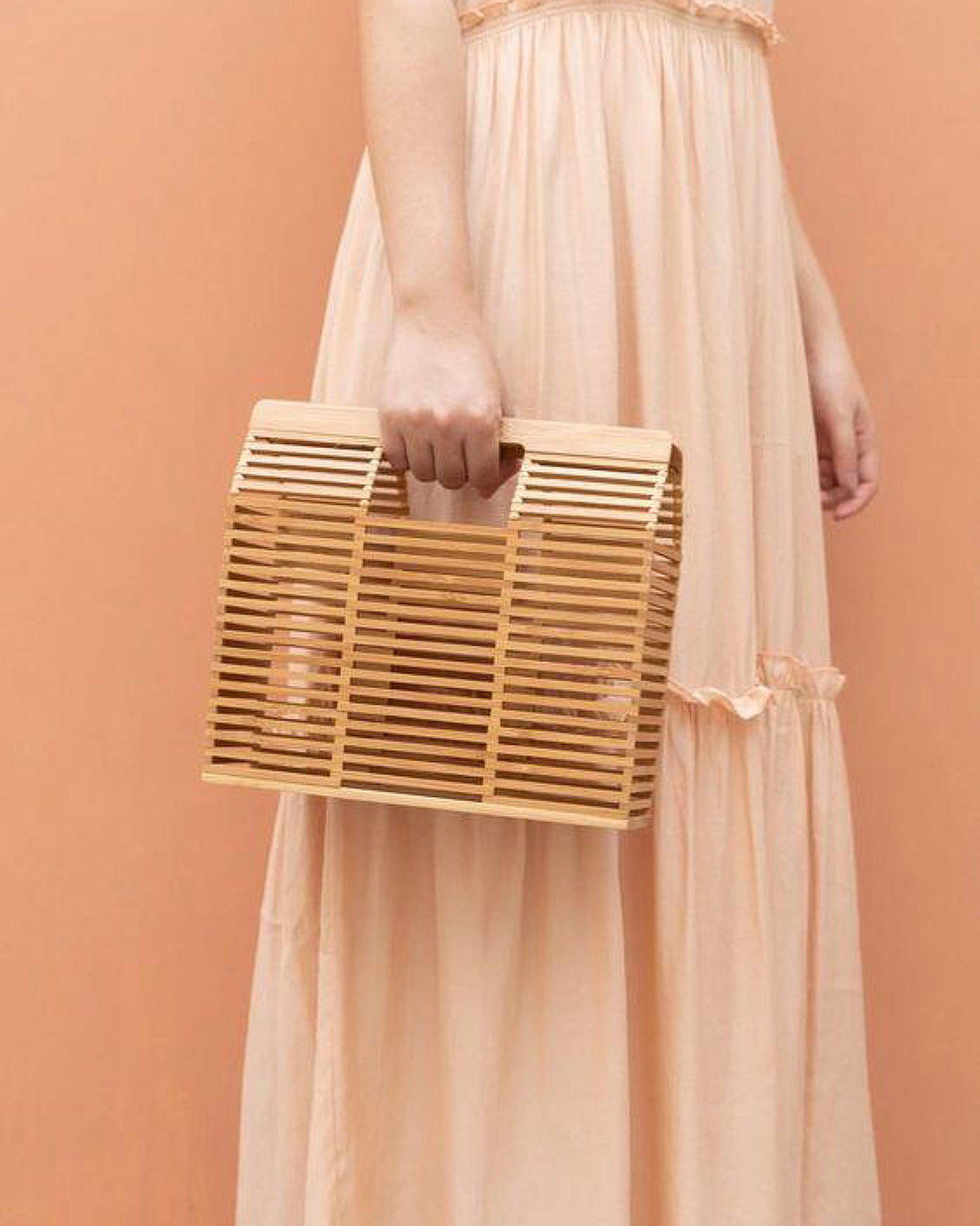  Rectangular Bamboo Bag 