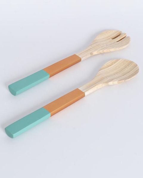  Bamboo Salad Server 