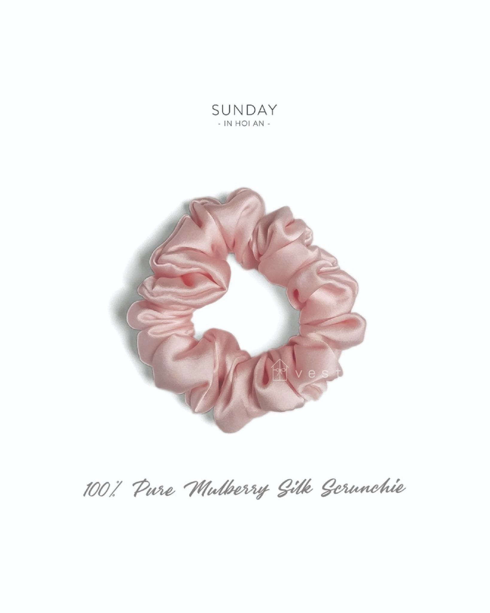 Mulberry Silk Scrunchie