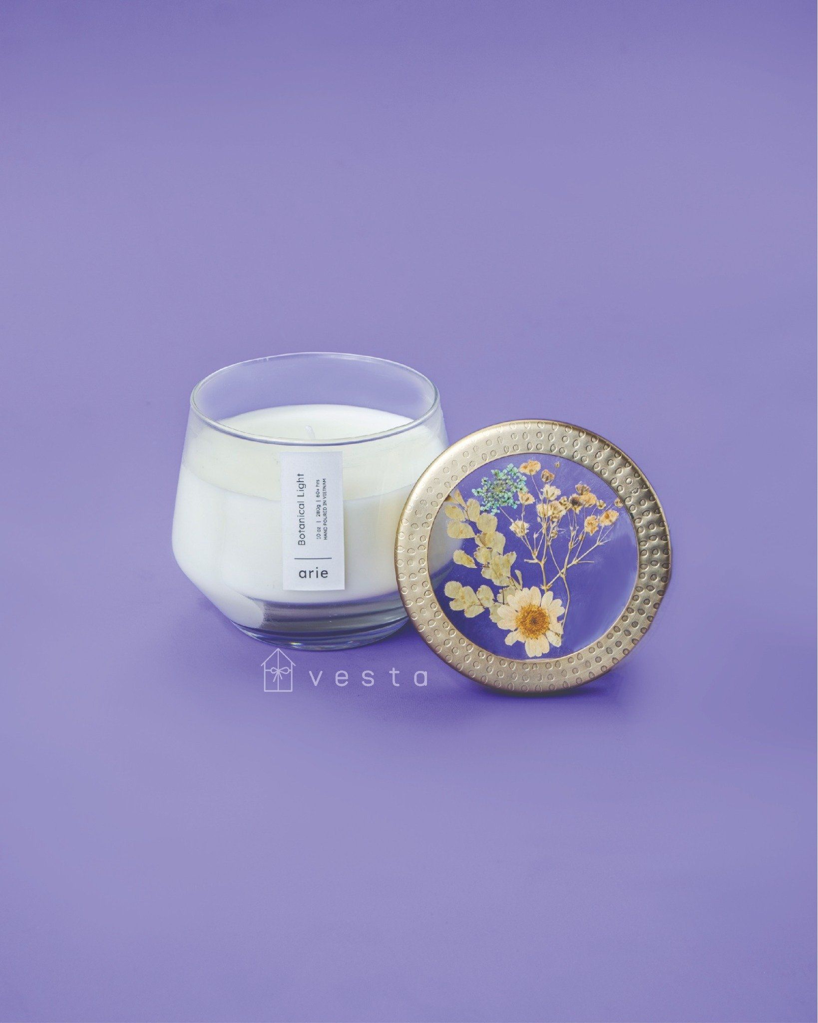 Scented Candle Arie - Botanical Light