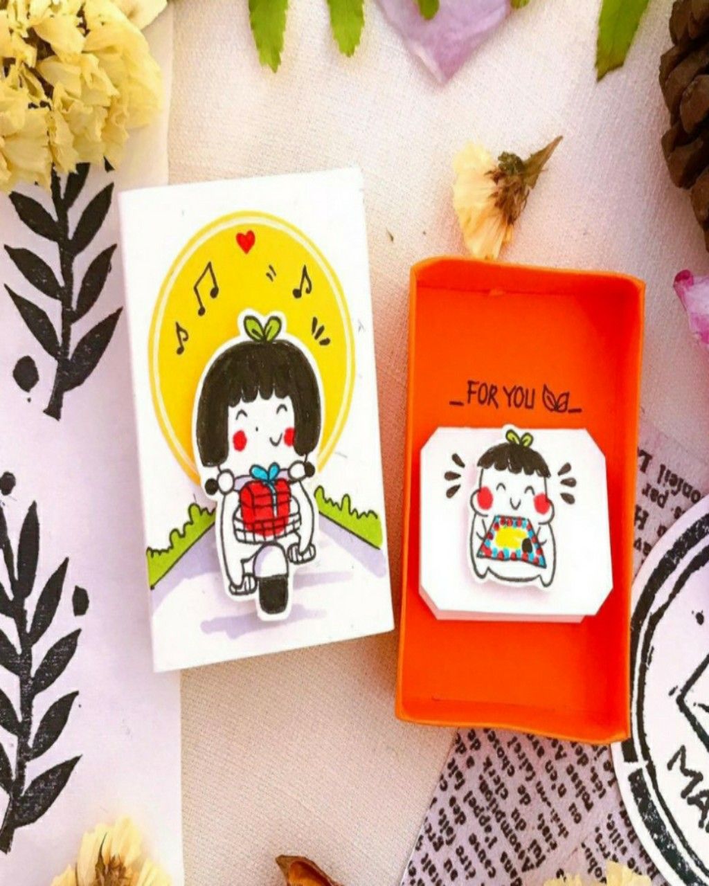 Matchbox - Thiệp Hộp Diêm