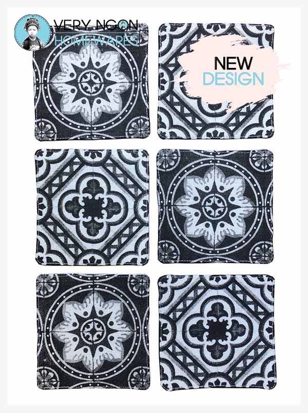 Coaster Sol Anciennes (Gach) Black Backing