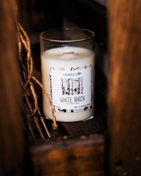  White Birch Scented Candle 