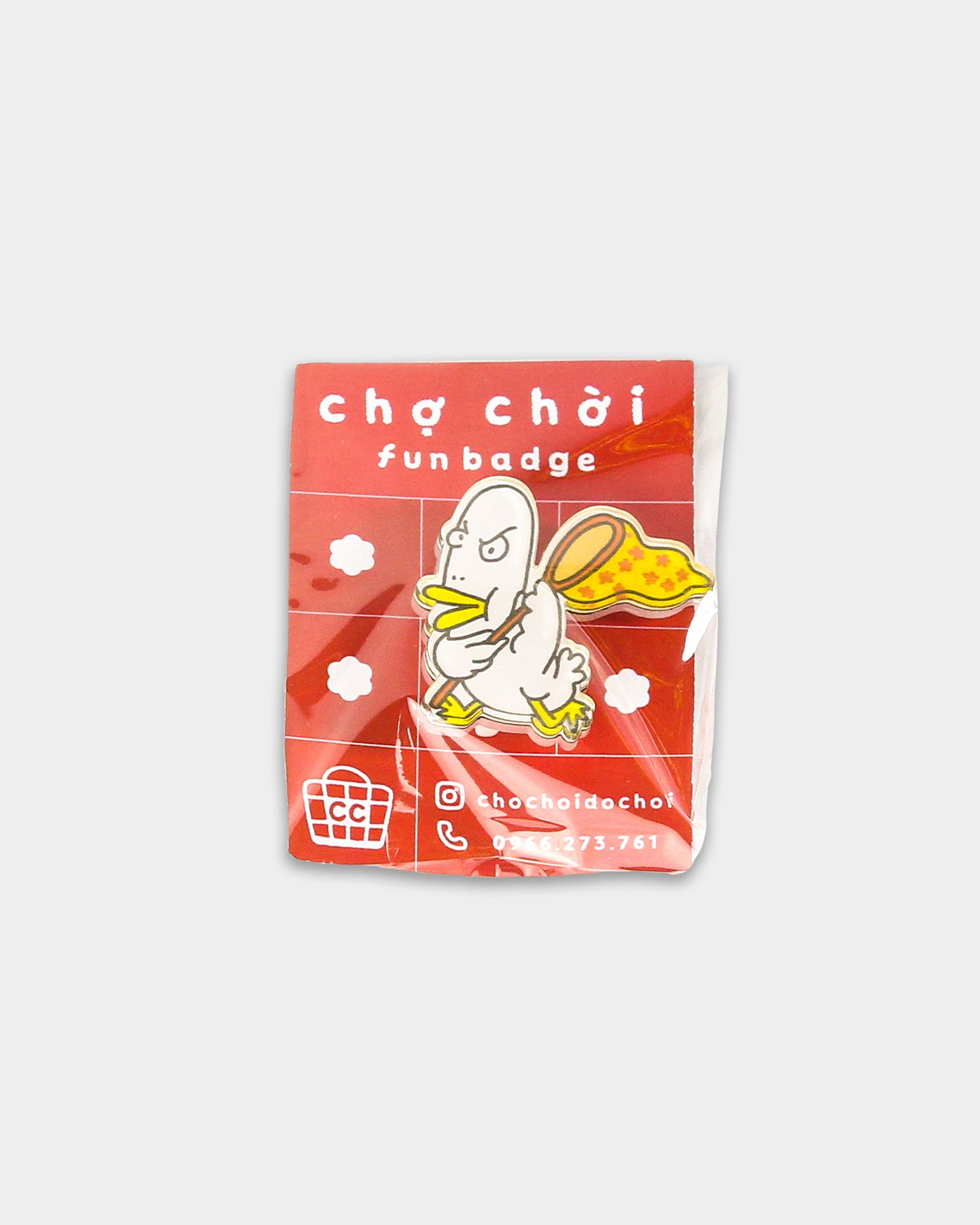 Racket Duck Pin - Vịt Cầm Vợt