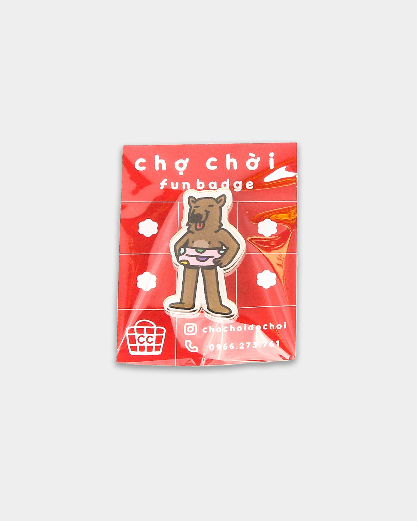  Dog Pin - Pin Chó Phao 