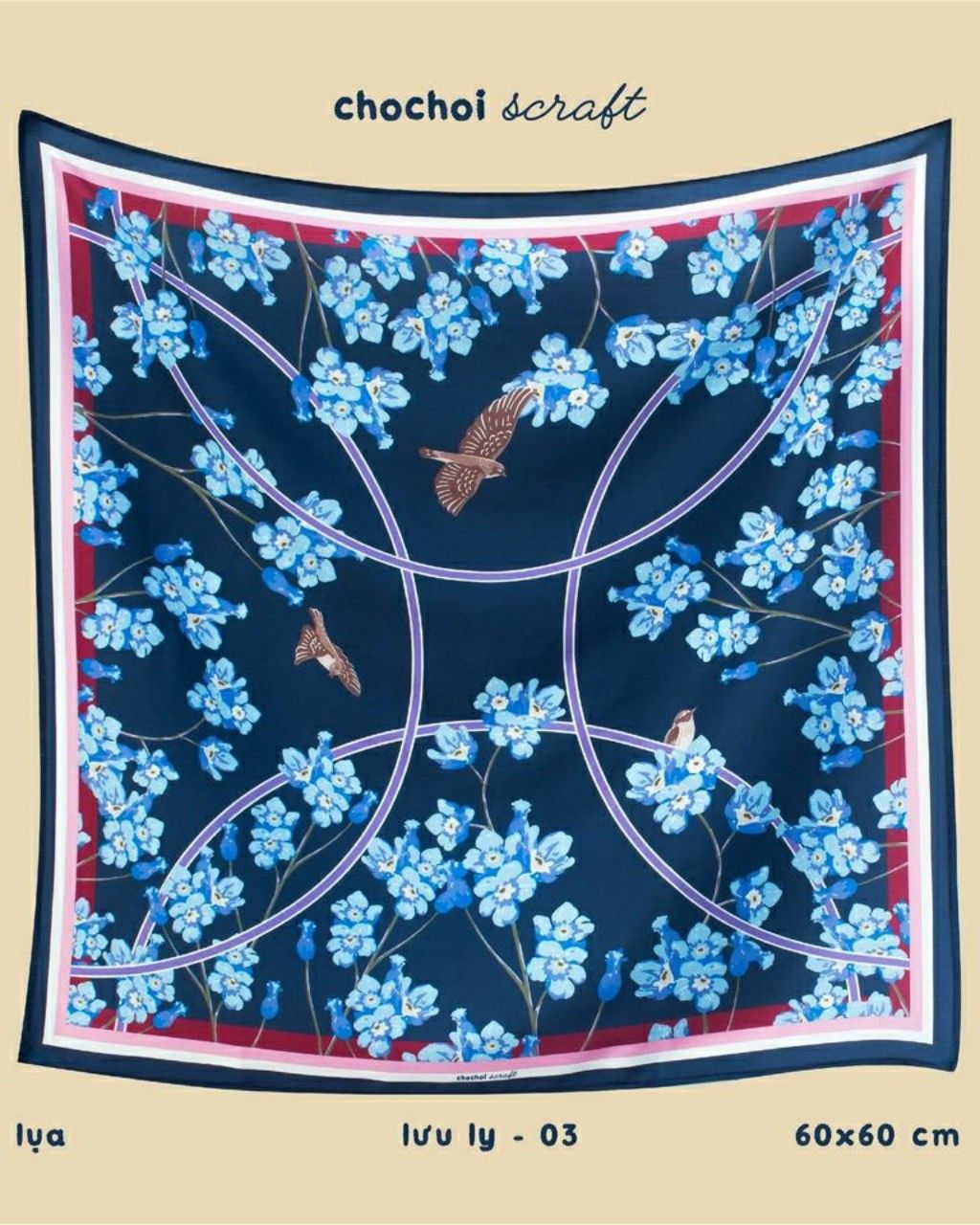 Lapis Scarves 03 - Khăn lưu ly 03