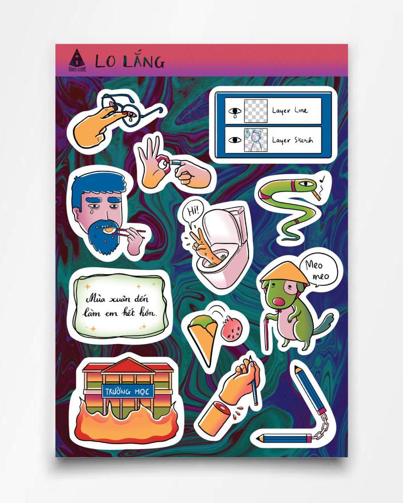 Lo Lang Sticker