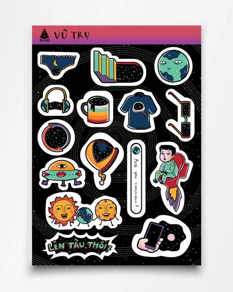  The Universe Sticker 