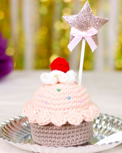  Raspberry Cupcake - Cupcake Dâu Rừng 