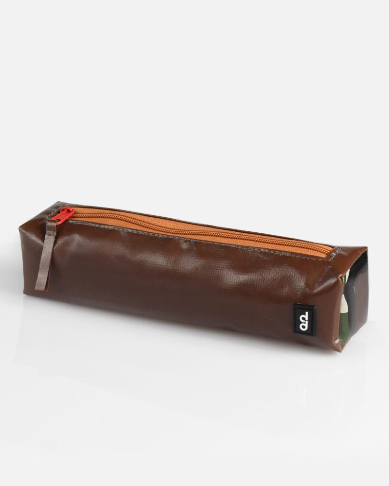  Used Tarp Brown Pencil Case 01 - Hộp Đựng Bút Chì Nâu 01 