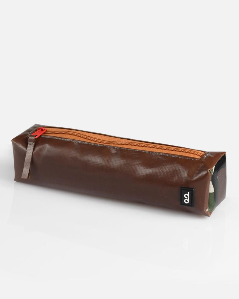 Used Tarp Brown Pencil Case 01 - Hộp Đựng Bút Chì Nâu 01
