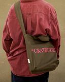  Gratitude Moss-green Tote Bag - Túi Vải 'Gratitude' Xanh Rêu 