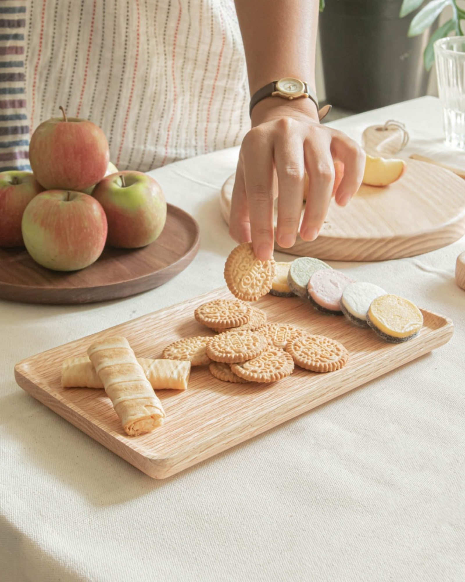 Maple Rectangular Tray 25x15cm/Khay CN 25x15 gỗ Maple