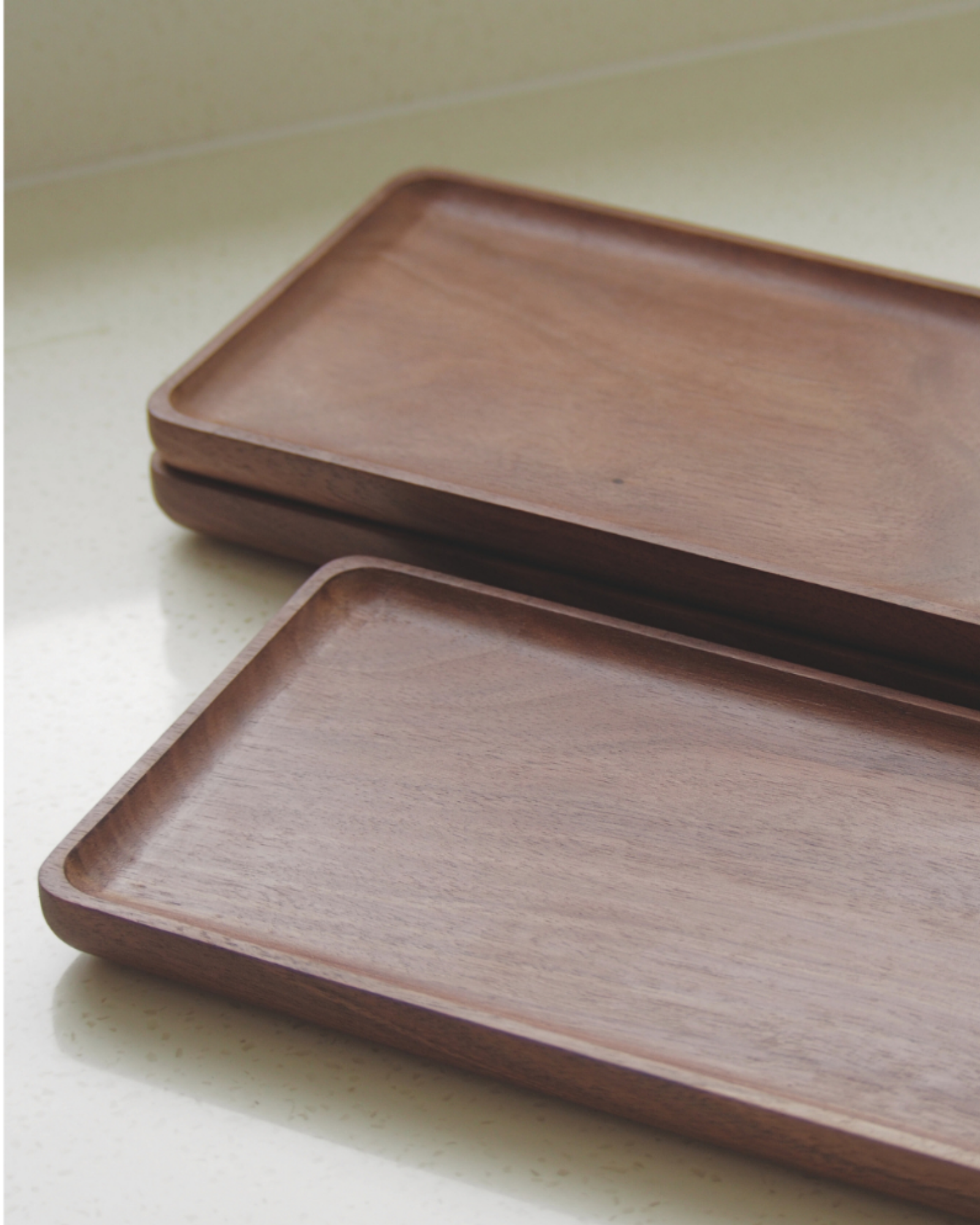 Maple Rectangular Tray 35x12cm/Khay CN 35x12 gỗ Maple