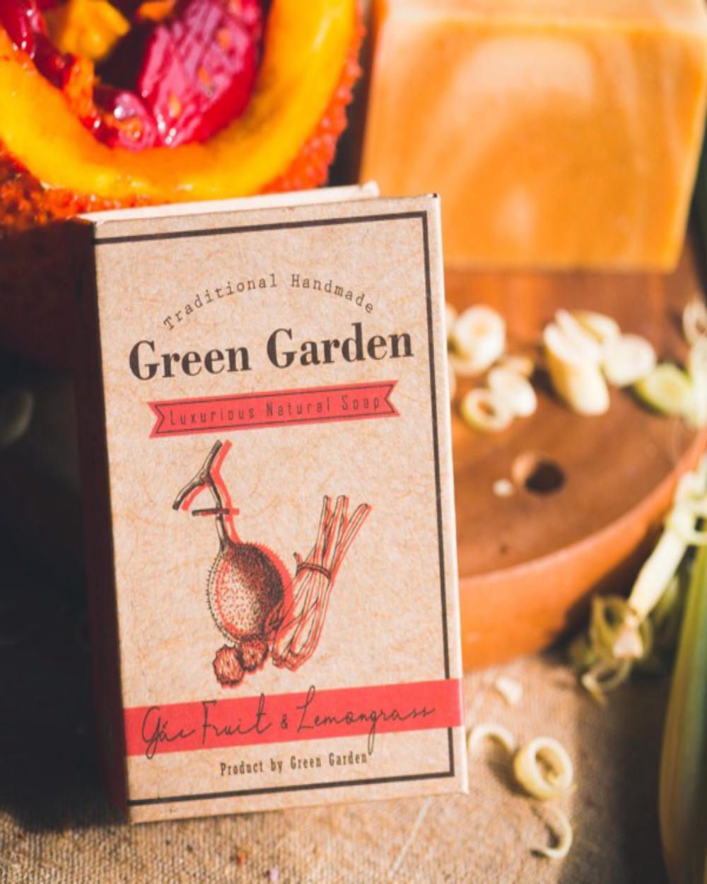 Gac Fruit & Lemongrass Luxurious Natural Soap