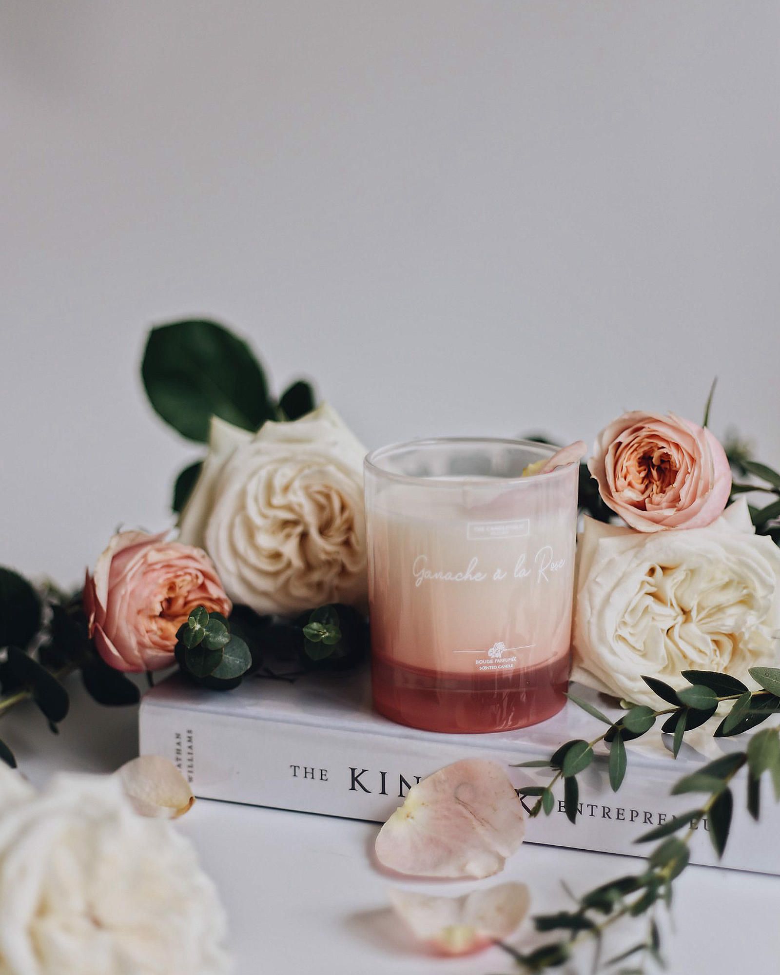 Ganache À La Rose Candle