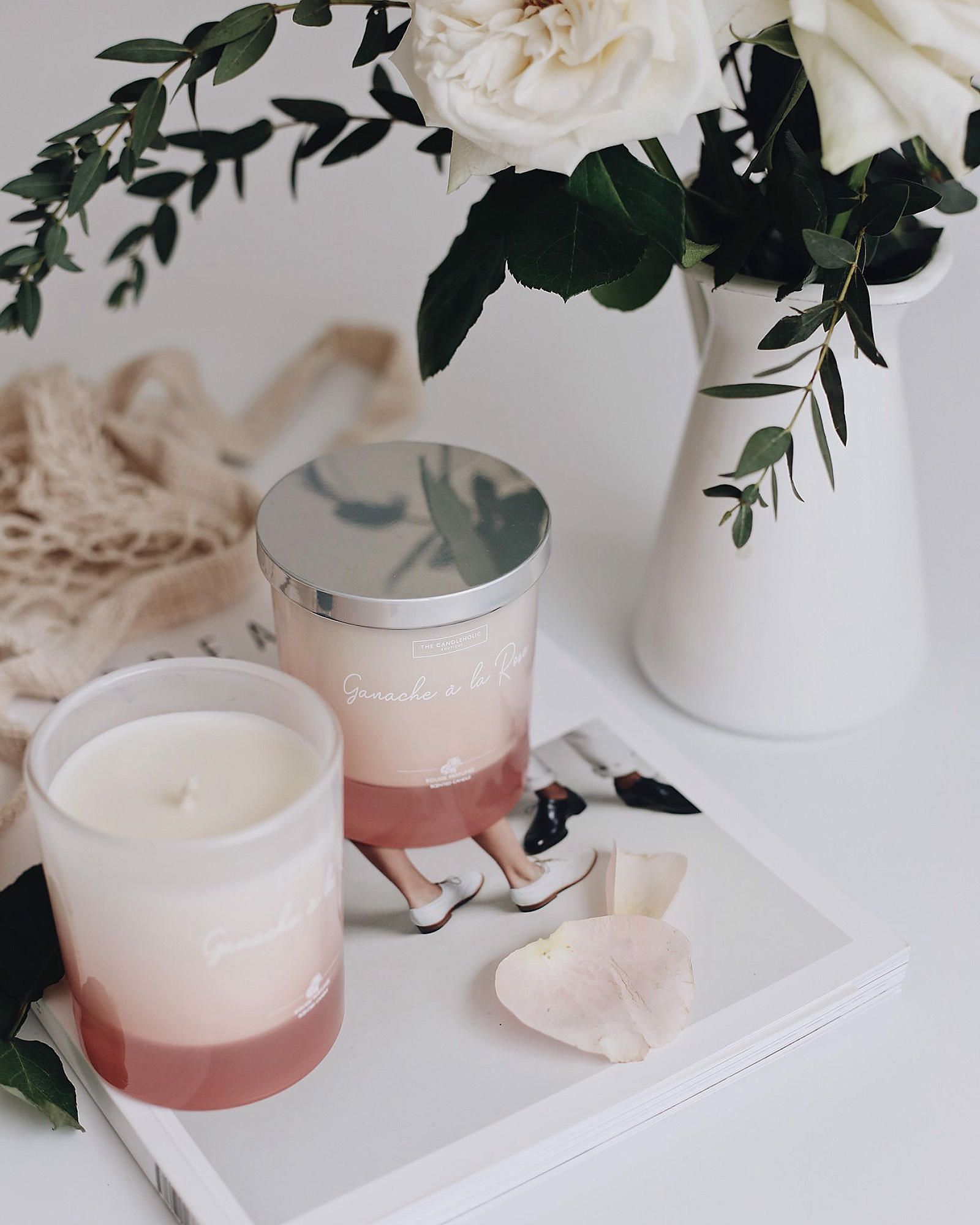 Ganache À La Rose Candle