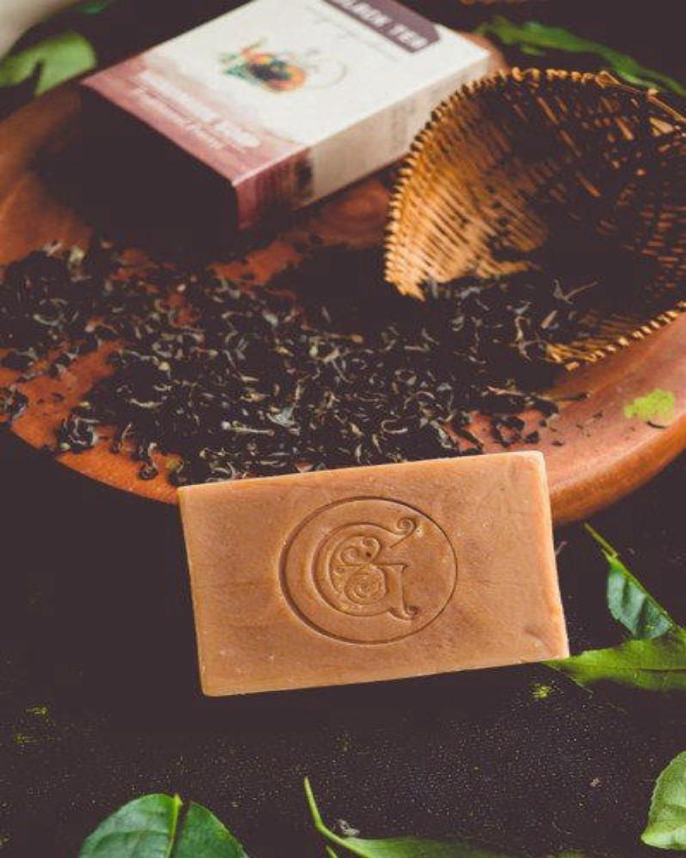 Black Tea Herbal Soap