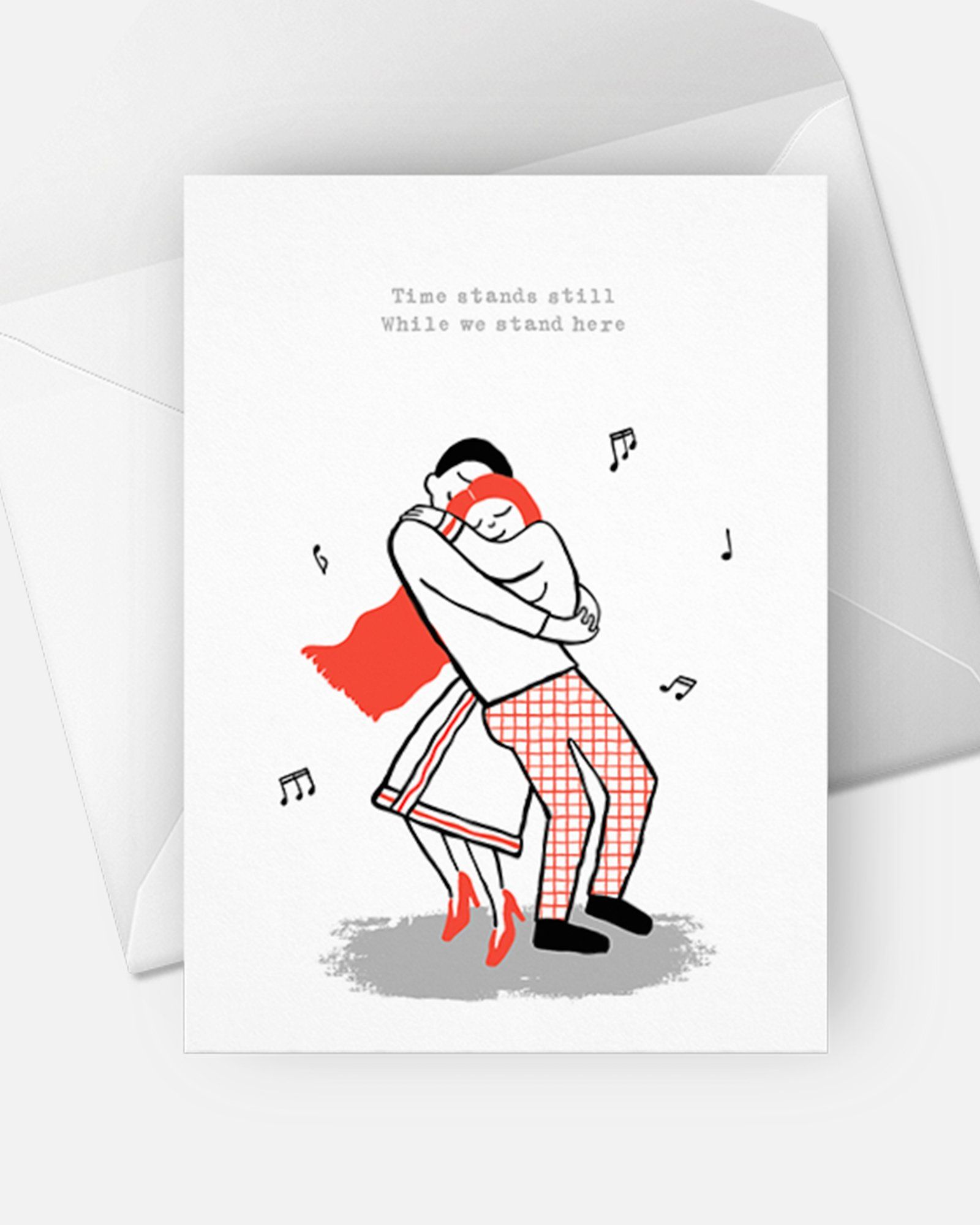 Dancing Couple Card