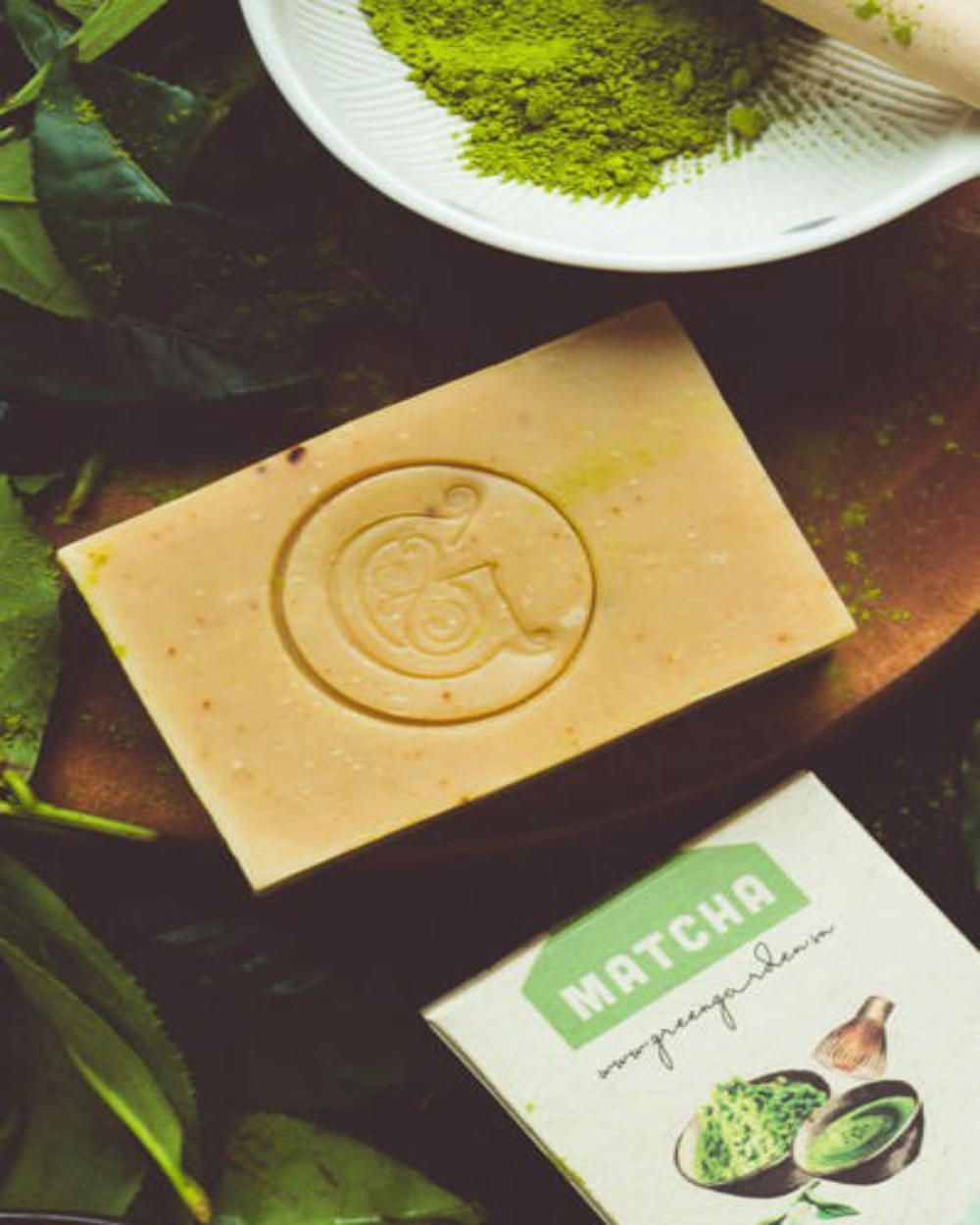 Matcha Herbal Soap