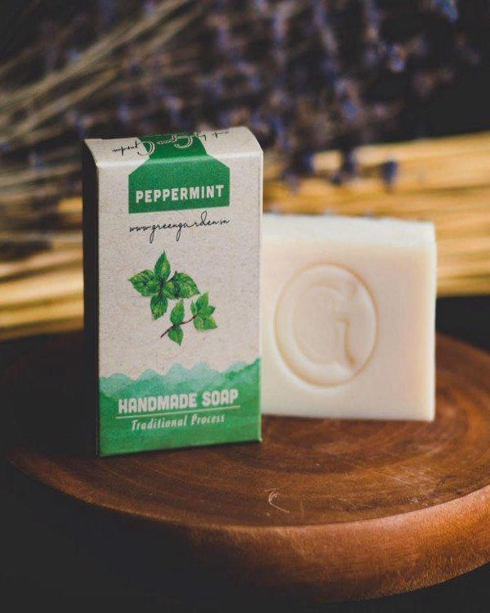 Peppermint Herbal Soap
