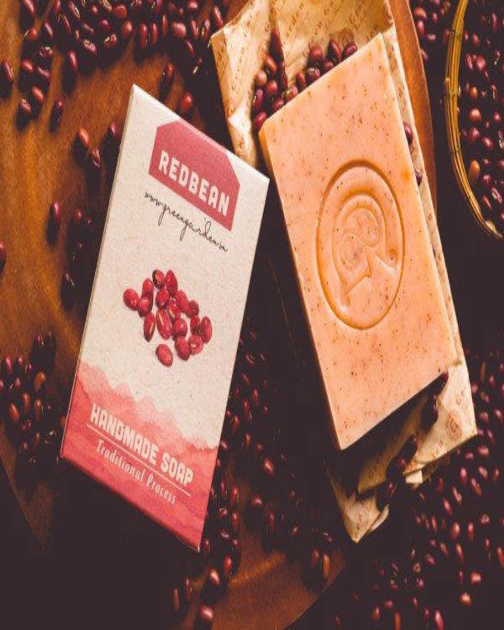  Red Bean Herbal Soap 