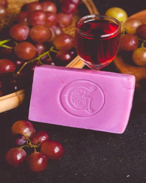  Red Wine Herbal Soap 