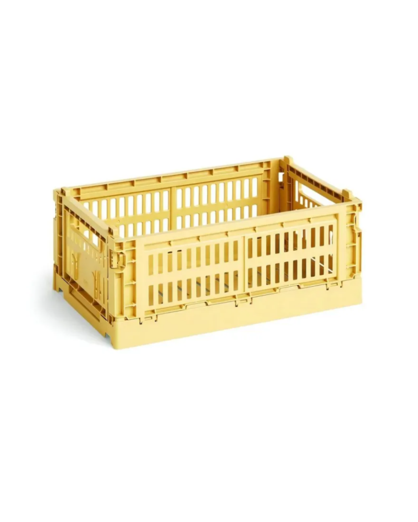  COLOUR CRATE BASKET, SIZE S - DUSTY YELLOW 