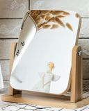  Small Wooden Table Mirror 