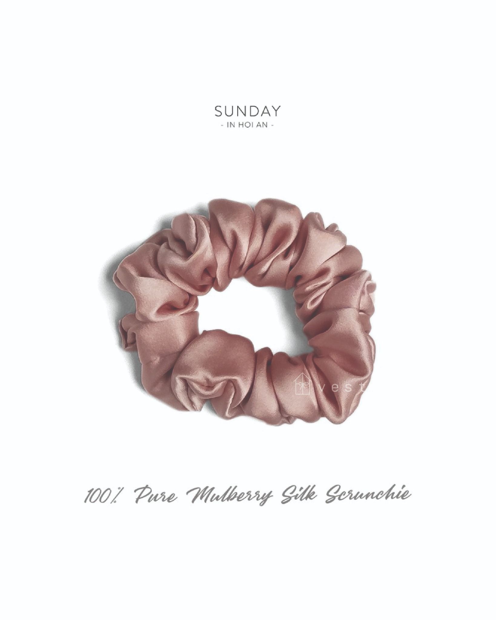 Mulberry Silk Scrunchie