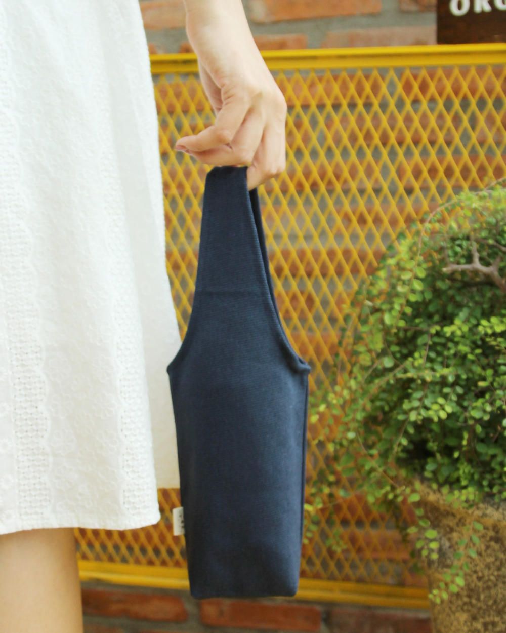 Canvas Blank - Navy Blue (Túi vải 1 quai - BC010)