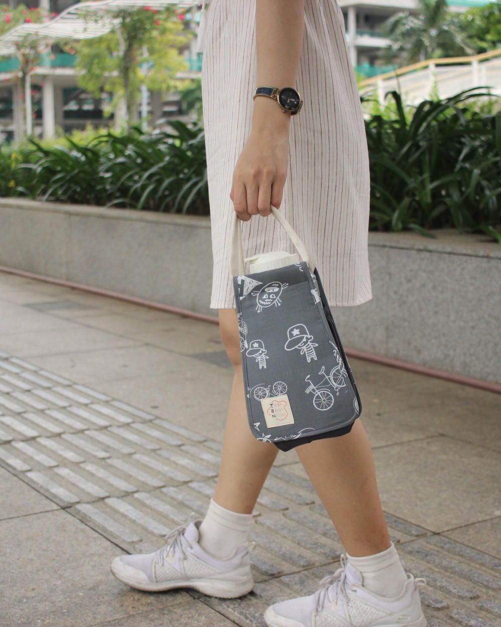 Grey tennis (Túi vải - TZ003)
