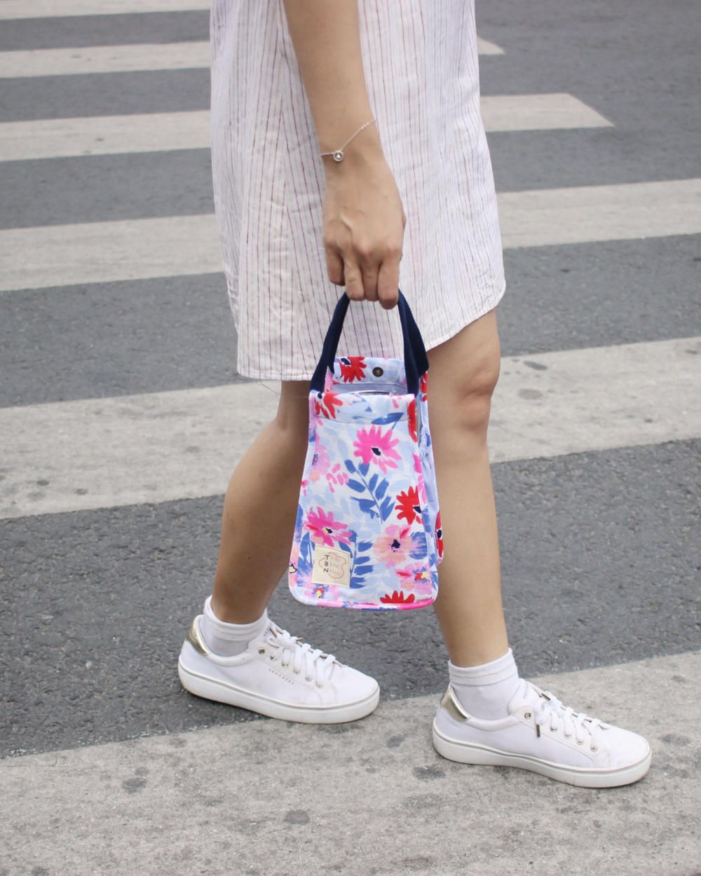 Lilac Floral (Túi vải - TZ012)