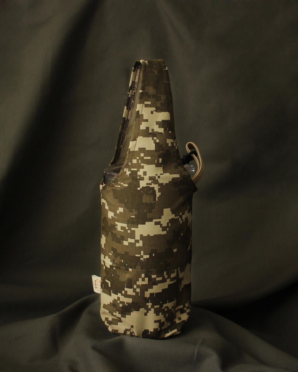 Dark Brown Digital Marpat (Túi vải 1 quai - TC008)