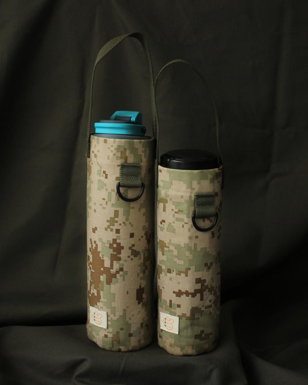 Light Brown Digital Marpat (Túi vải 1 quai - MM001)