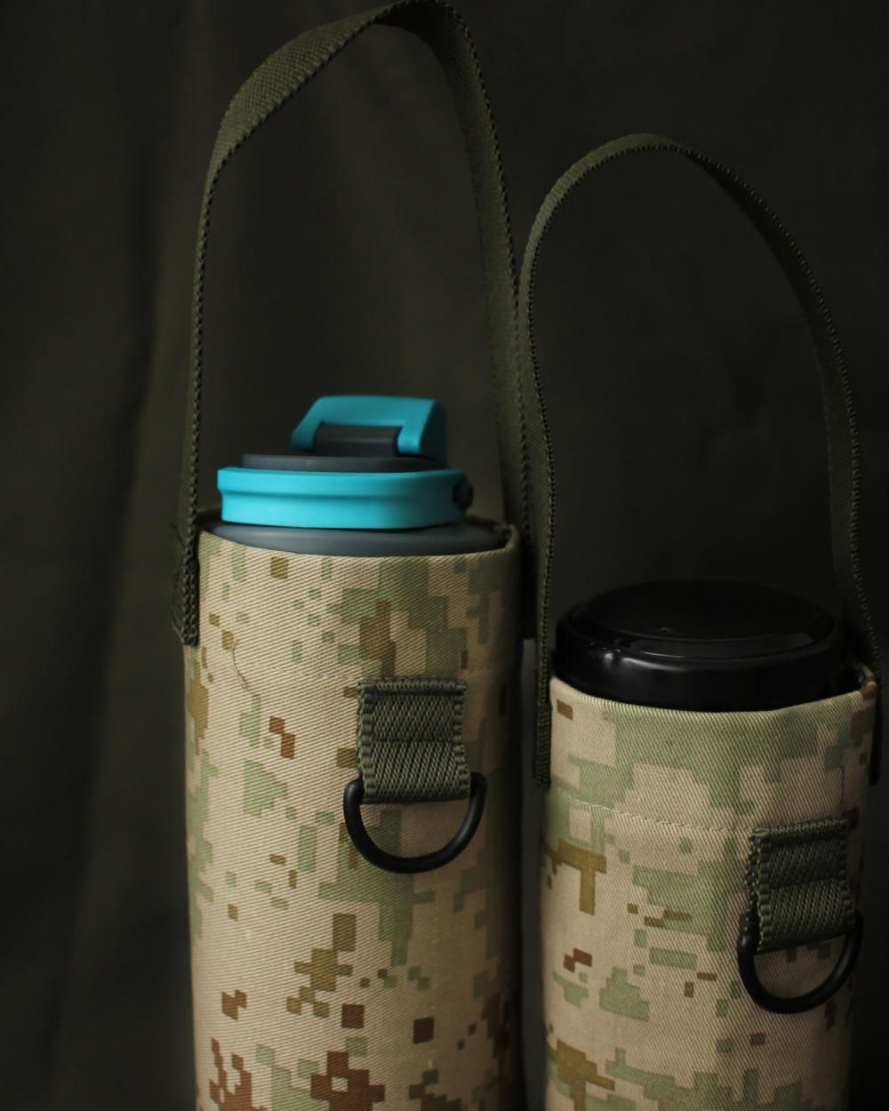Light Brown Digital Marpat (Túi vải 1 quai - MS001)
