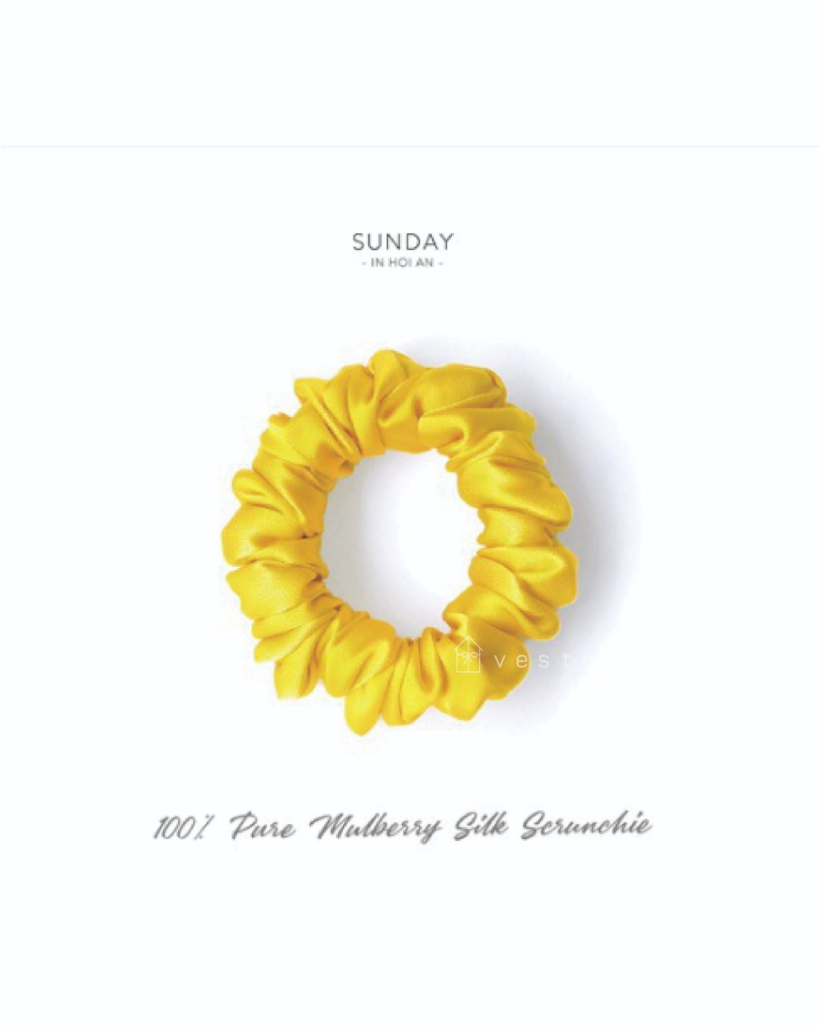Mulberry Silk Scrunchie