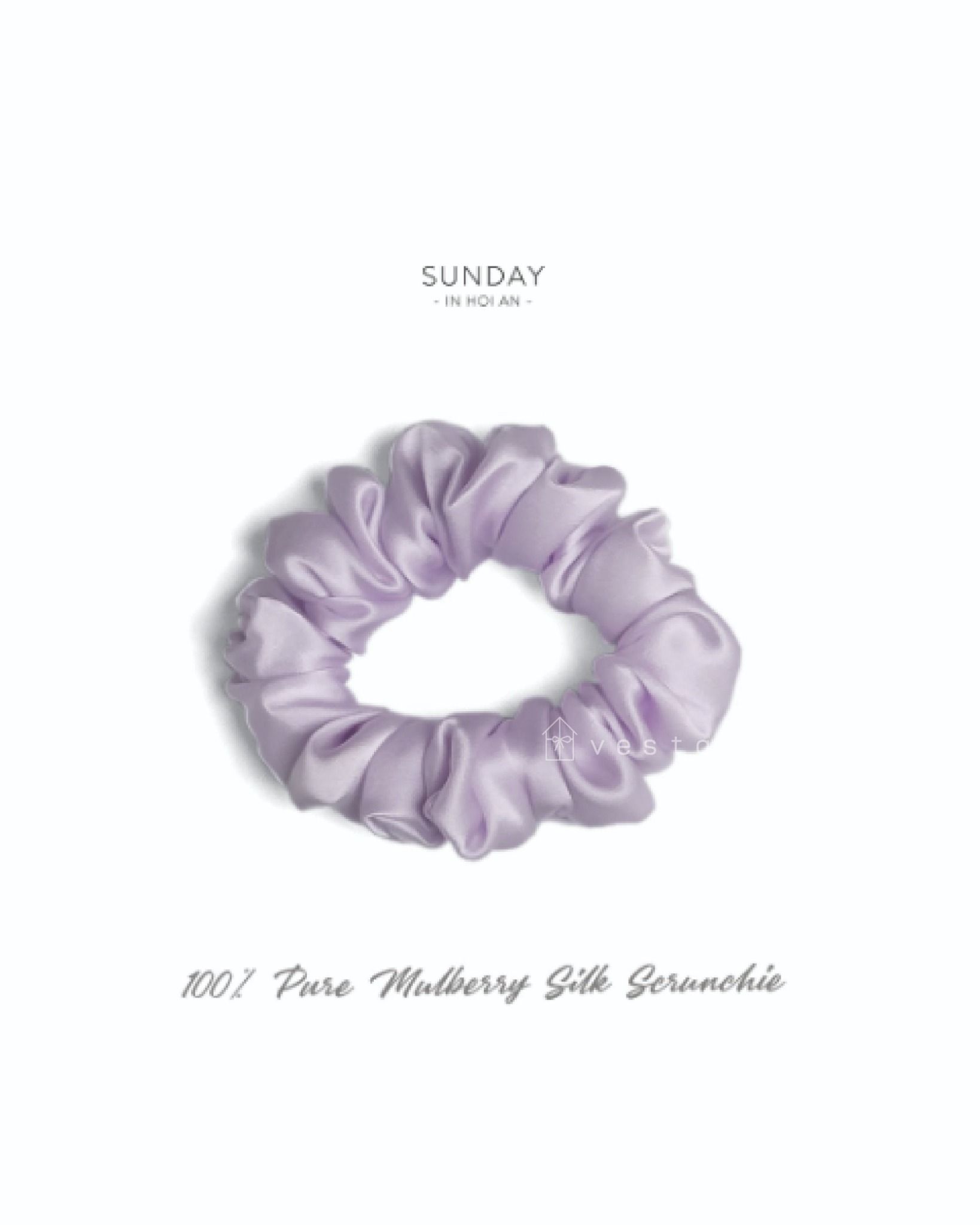Mulberry Silk Scrunchie