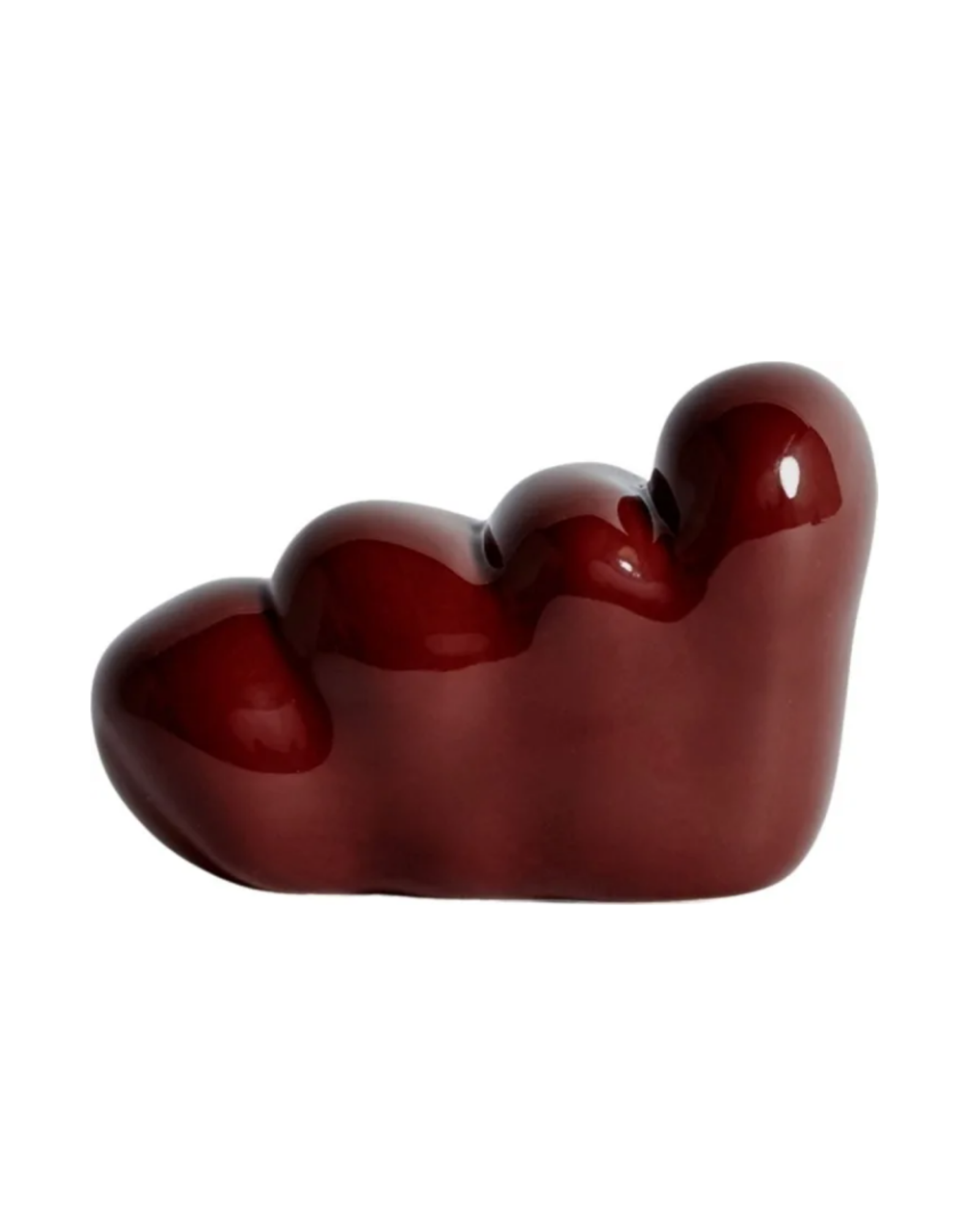 W&S SCULPTURE, MOGULS - BURGUNDY