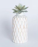  Polka Dot Wooden Vase 